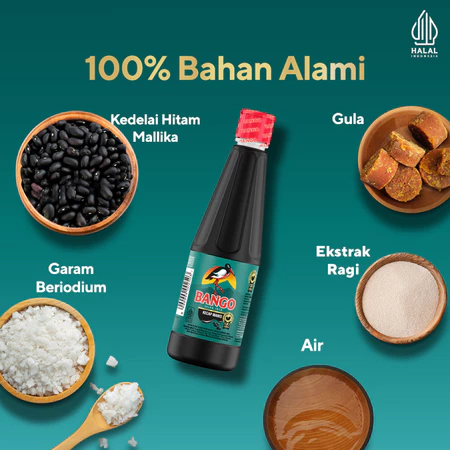 Bango Kecap Manis Botol 189g (Pcs)