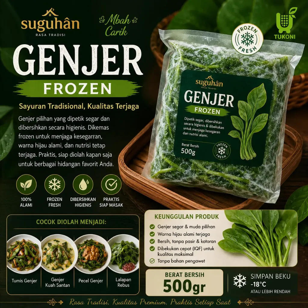 Genjer Frozen