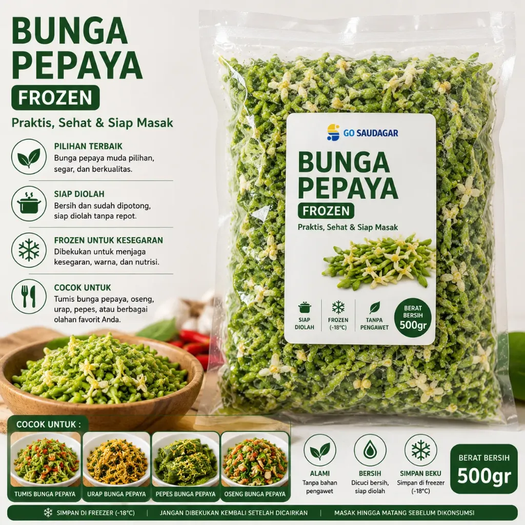 Bunga Pepaya Frozen