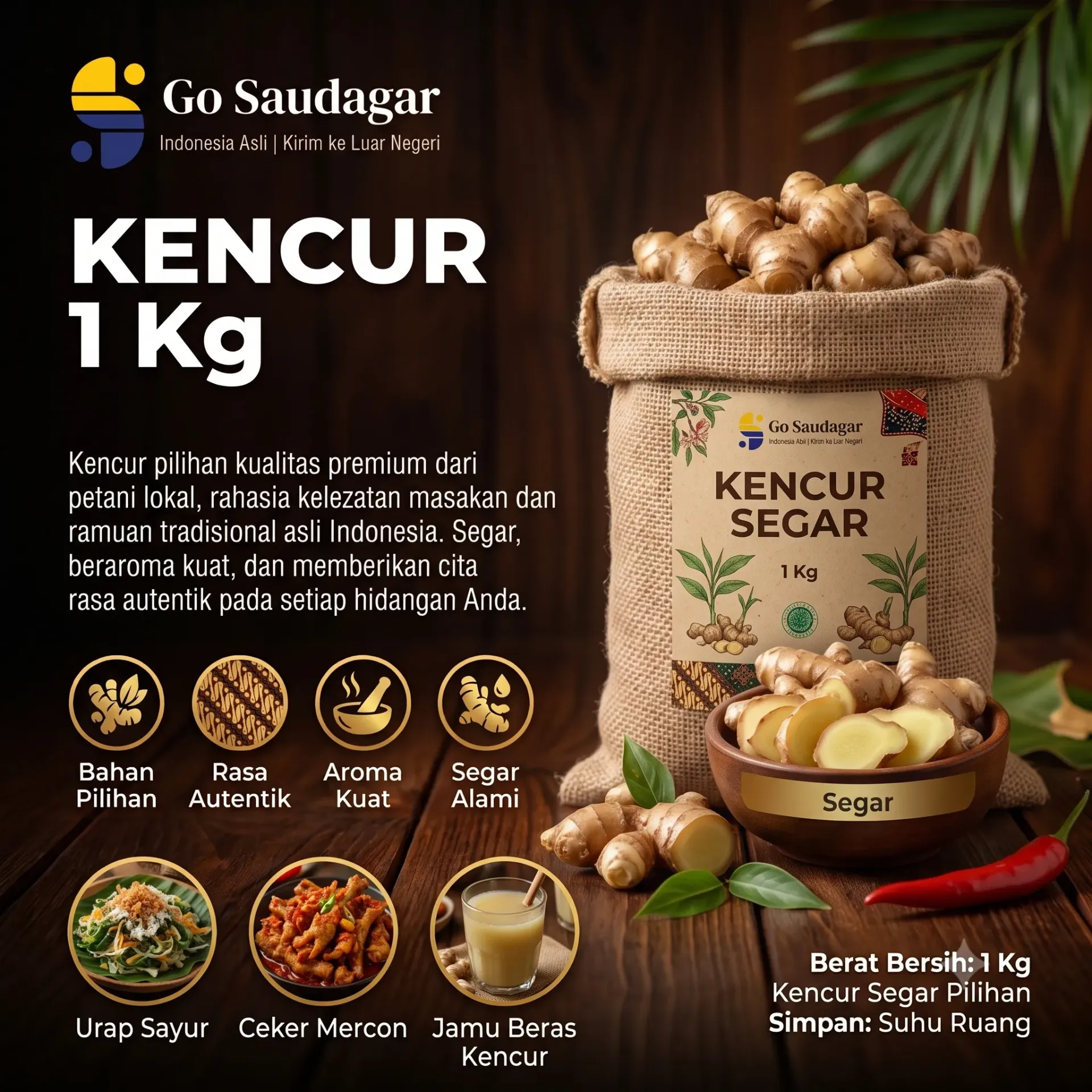 Kencur 1 Kg
