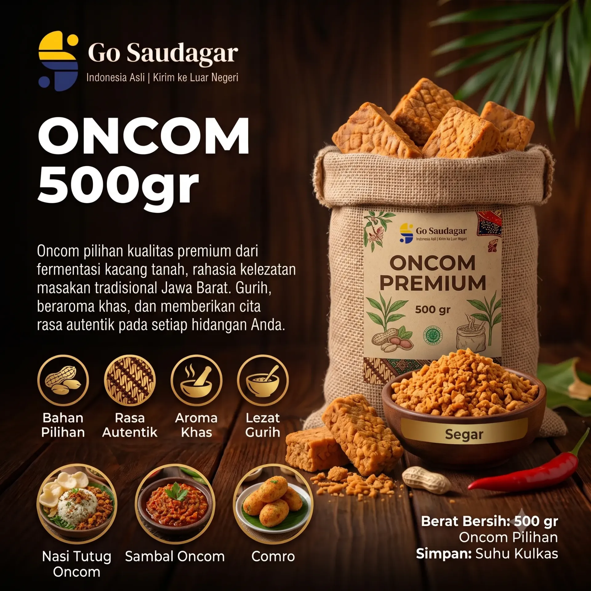 Oncom 500gr
