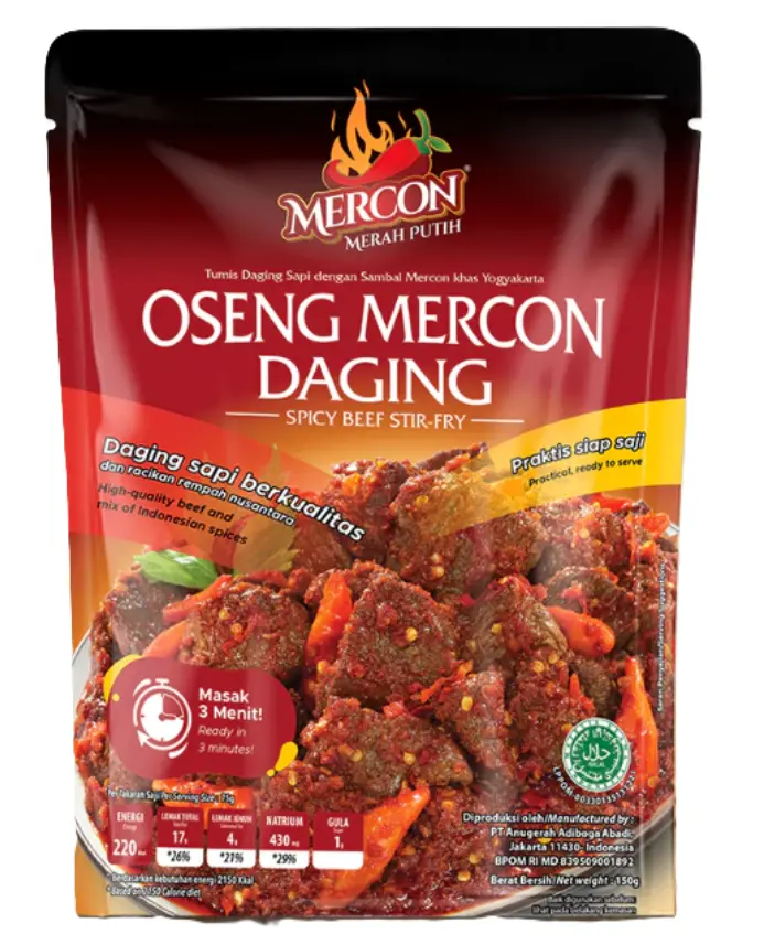 Oseng Mercon Daging