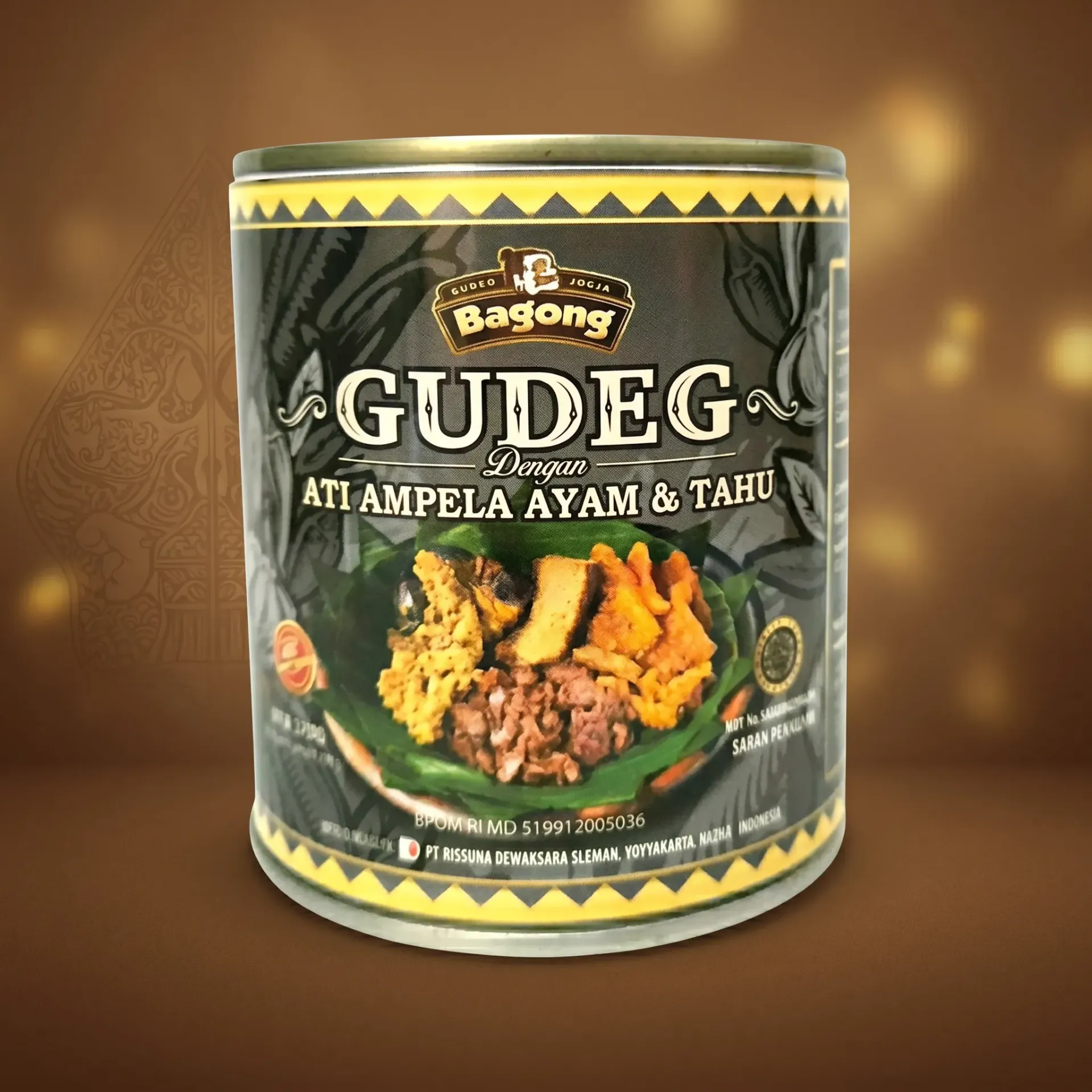 Gudeg Bagong - Ati Ampela Ayam & Tahu (300gr)