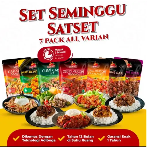Set Seminggu SatSet